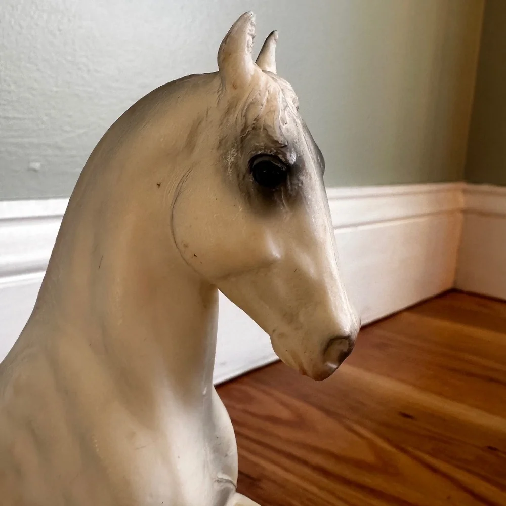 Vintage Breyer Rearing Lipizzan Stallion Alabaster #620 7.5" - Picture 3 of 14